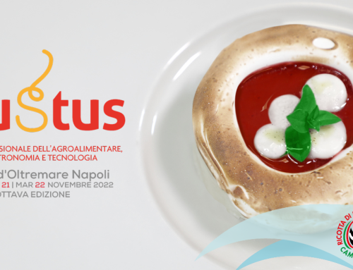 The Ricotta di Bufala Campana DOP Consortium at the “Gustus 2022” | Naples 20-22 November 2022